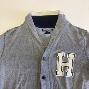 Tommy Hilfiger Vintage Cut Varsity Style Cardigan - XL